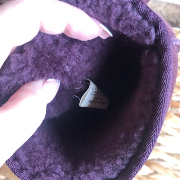 UGG Classic Short II Port Sheepskin Booties Boots - Picture 5 of 8